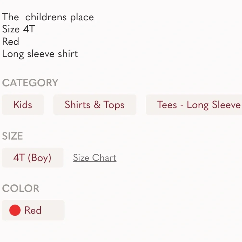 The children's place boy shirt